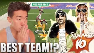 MY BEST SUPERSTAR KO TEAM! SNOOP DOGG & LIL YACHTY! Madden 20