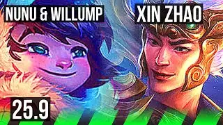 NUNU & WILLUMP vs XIN ZHAO (JGL) | EUW Challenger | 25.9