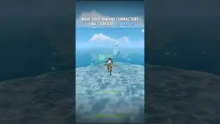 Anemo characters can create ice bridge || 