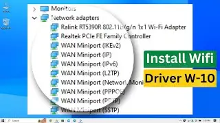 How to Install Wifi Driver in Windows 10