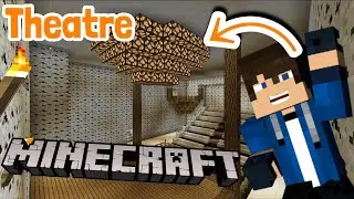 Minecraft PE - How To Make A Theatre
