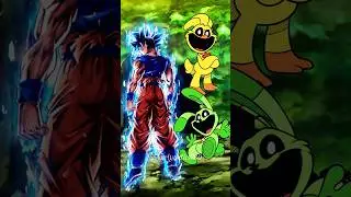 Goku Ultra Instinc vs All Poppy Playtime 1,2,3 🗿Music:@God_The_Gogeta #edit #mobgames