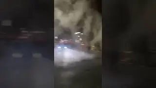Махачкала легковушка столкнулась с моршруткой