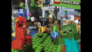 Giant Monster's Rock, Lego Minecraft. Гигантская Скала монстров Лего Майнкрафт(красивая опасность).