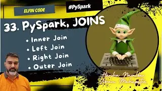 Part-33 PySpark JOINS | Python PySpark Tutorial | Python Tutorial | INNER | RIGHT/LEFT OUTER Joins