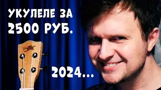 Укулеле за 2500 рублей в 2024 году... РОЗЫГРЫШ 😈 KAIMANA UK-21M