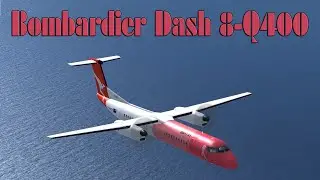 Landing the Bombardier Dash 8-Q400 at Burnie Airport Tasmania in FSX