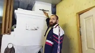 Как достать кирпичи упавшие в трубу в печке