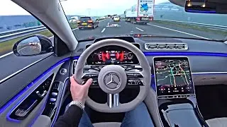 The NEW Mercedes S Class AMG 2024 Test Drive