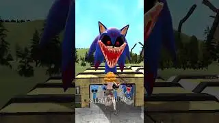 SONIC EXE OR DOUGHMAN SPRUNKI SONG VS POPPY PLAYTIME 4 CHARACTERS in Garry's Mod !