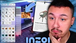 SHOWING ALL BUILD/BUY METHODS of inZOI - CREATE YOUR OBJECT FROM SCRATCH with a 