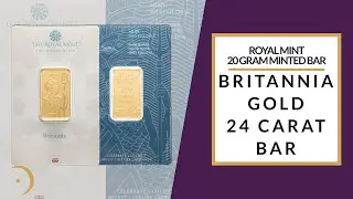 Royal Mint Britannia 20g Minted Bars