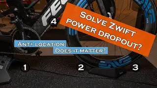 Will this SOLVE your power dropouts in Zwift? ANT+ sensor location