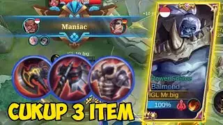 15 Kill + Maniac! Balmond Best Build 2022 | Top Global 1 Balmond