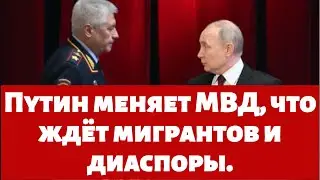 Путин меняет МВД что ждёт мигрантов и диаспоры