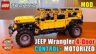 LEGO Technic 42122 Jeep Wrangler 4-Door MOD Motorized Control+ / 4-дверный моторизированный МОД