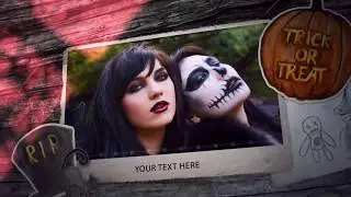 After Effects Halloween Slideshow Template Free Download
