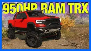 Snowrunner : 950 Horsepower RAM TRX Customization!! (Snowrunner TRX)