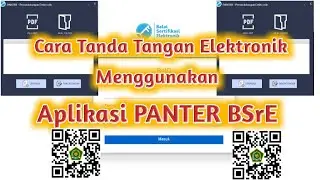 Cara Tanda Tangan Elektronik Menggunakan Aplikasi Panter BSrE