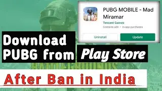 Download PUBG Mobile from Play Store | play store se pubg kaise download karen