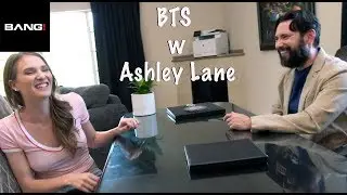 BTS on set with Ashley Lane!