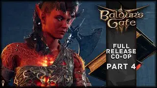 Mysterious Locked Magical Book  - Baldurs Gate 3 CO-OP Part 4