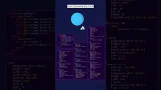 🛰️ Satellite Orbit Animation 🌍✨ | Stunning HTML & CSS Effect in 60 Seconds