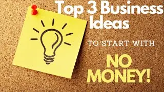 Top 3 Online Businesses You Can Start With No Money RIGHT NOW In 2021! ($0 to $1000/month)