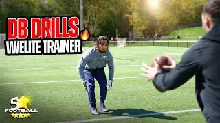 Defensive Back Drills - Full Coaching Session