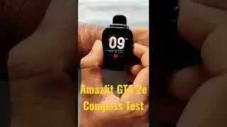 Amazfit GTS 2e Compass Test | Amazfit Smartwatch #shorts #amazfit #smartwatch #shortsvideo