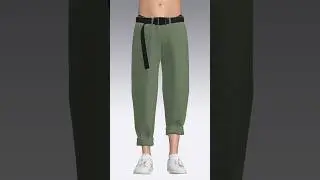 changing length while having fold-up #clo3d #marvelousdesigner #tutorial #digitalfashion #clo3dtips