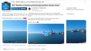 MSB: 'Bayraktar ve Sancaktar gemilerinde depremzedelerin tedavileri sürüyor'