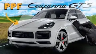 Porsche Cayenne GTS Has PPF Installed