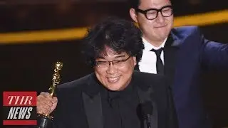 Bong Joon Ho's 'Parasite' Wins Big at the 2020 Oscars | THR News