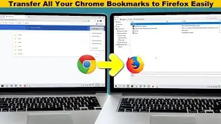 How to Import Bookmarks from Chrome to Firefox on Windows
