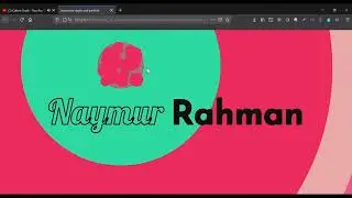 Onclick background color changing effect || html css js || Particle.js || MO.JS