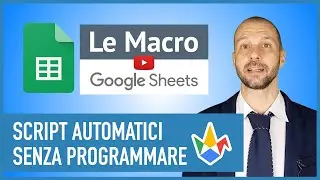 Macros: Create Automatic Functions in Google Sheets WITHOUT Programming