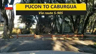 Driving from Pucón to Caburgua on route S-911 | Chile