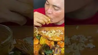 Mixed Seafoods #shortvideo #asmr #eating #eatingshow