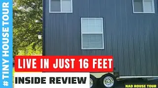 Tiny House Tour || How Feel Live in Just 16 Feet