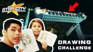 DRAWING WHILE ON A DANGEROUS RIDES! KAYA BA??? Ft. Maesomething