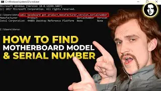 How to Find Motherboard Model & Serial Number on Windows