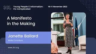 Media consultant Janette Ballard introduces ‘A Manifesto in the Making’