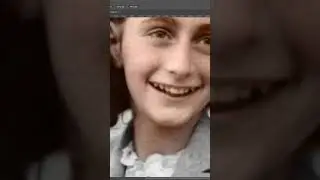 Anne Frank in Color - Colorization Timelapse