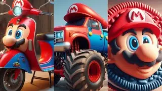 Mario Brothers in The Form of Vespa Monster Truck Oreo and Many More