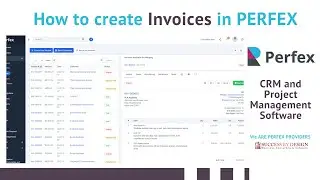 How to create an Invoice in PERFEX CRM | Small Business System