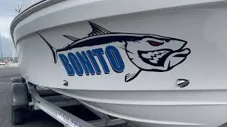 Fraser Island  Bonito Boats 560XT  Delivery!! and trial run!!