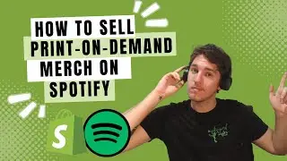 How to Sell Print on Demand Merch On Spotify Through Shopify | Awkward Styles Print on Demand [2023]