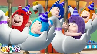 Carnival Cupcake Catastrophe! | 1 HOUR | Oddbods Full Episode Compilation! | Funny Cartoons for Kids
