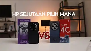 JANGAN SALAH PILIH ⚡ TECNO SPARK 30C VS XIAOMI REDMI 14C